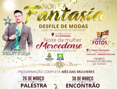 Dia da Mulher será comemorado nesta sexta-feira com Noite a Fantasia