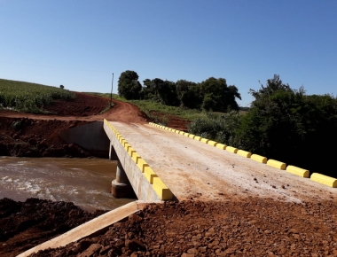 Ponte entre Mercedes e Nova Santa Rosa será inaugurada neste sábado