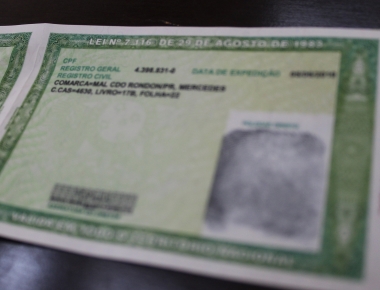 Setor de identificação de Mercedes emite orientação para emissão RG para o fim de ano