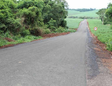 Trecho de asfalto na Linha Sanga Mineira será fechado para retorno das obras