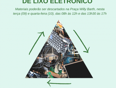 Recolha de lixo eletrônico acontece nesta terça e quarta-feira em Mercedes