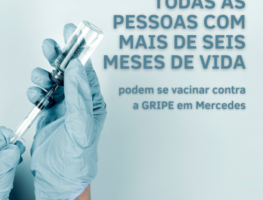 Pessoas com mais de seis meses de vida podem se vacinar contra a gripe