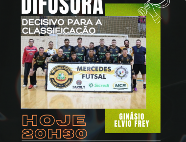 Em jogo decisivo para a classificação, Mercedes recebe Ouro Verde pelo Troféu Difusora
