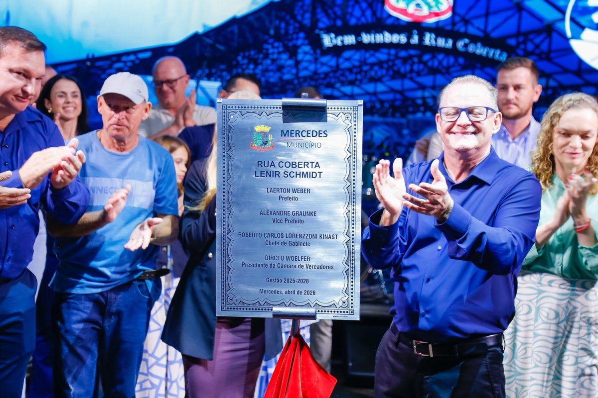 Inauguração da Rua Coberta reúne milhares e consagra o novo cartão postal de Mercedes